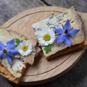Rauwmelkse Roquefort (blauwschimmel) ca 250 gram (bio)