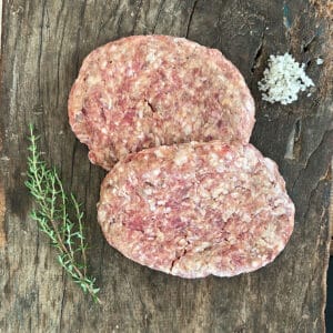 Hamburgers hoh gekruid