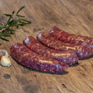 Braadworstjes, Black Angus grasgevoerd, per 4 verpakt, 400 gr