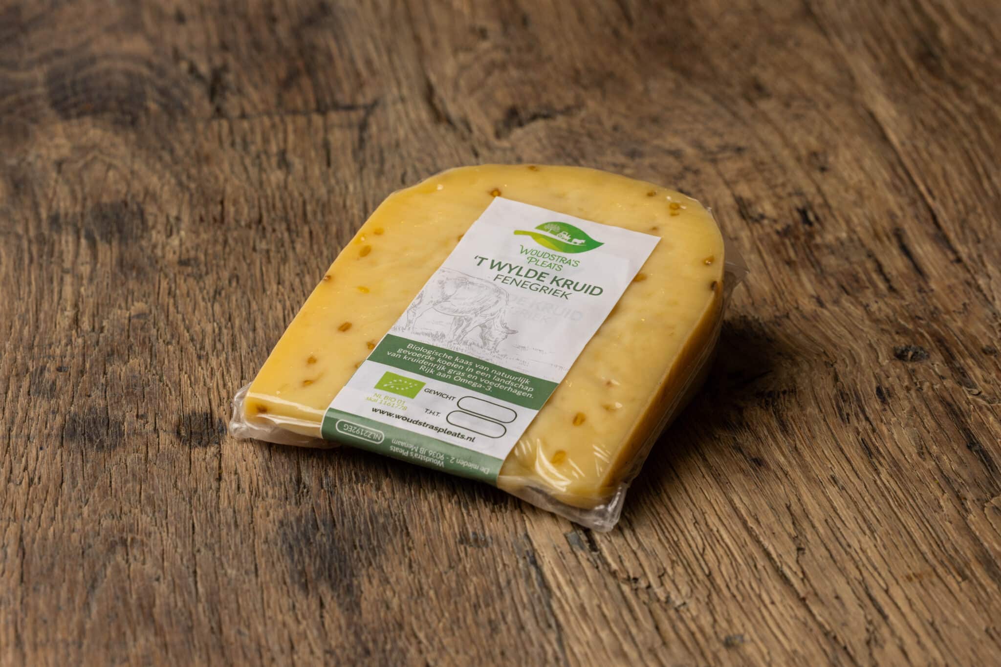 Fenegriek BIO jong-belegen kaas 300 gram (NIEUW)