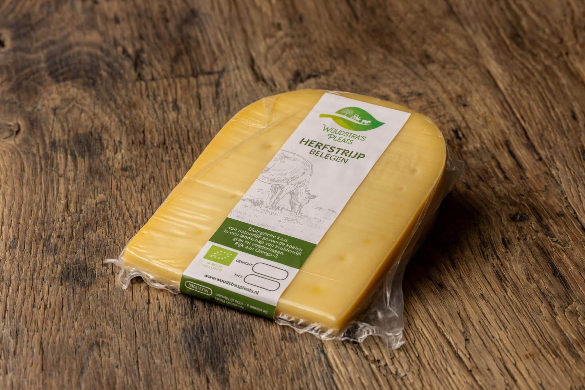 Belegen Bio kaas 500 gram (NIEUW)