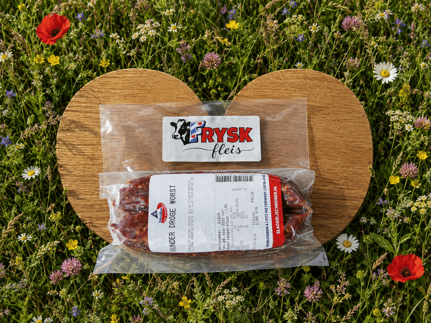 Droge worst Grasgevoerd Rund 160 gram