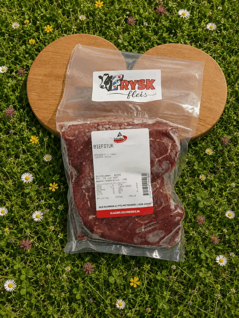 Hollandse biefstuk met gras