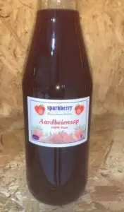 Aardbei sap
