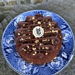 Chocolade dadel taart ( 6- 8 personen )