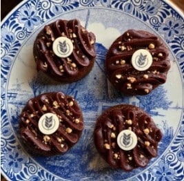 1 persoons chocolade dadel gebakje