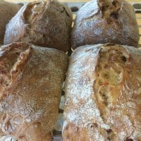 Ciabatta met zongedroogde tomaat